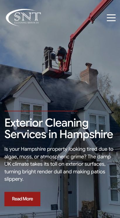 SNT Cleaning Mobile | Toolkit Websites Portfolio