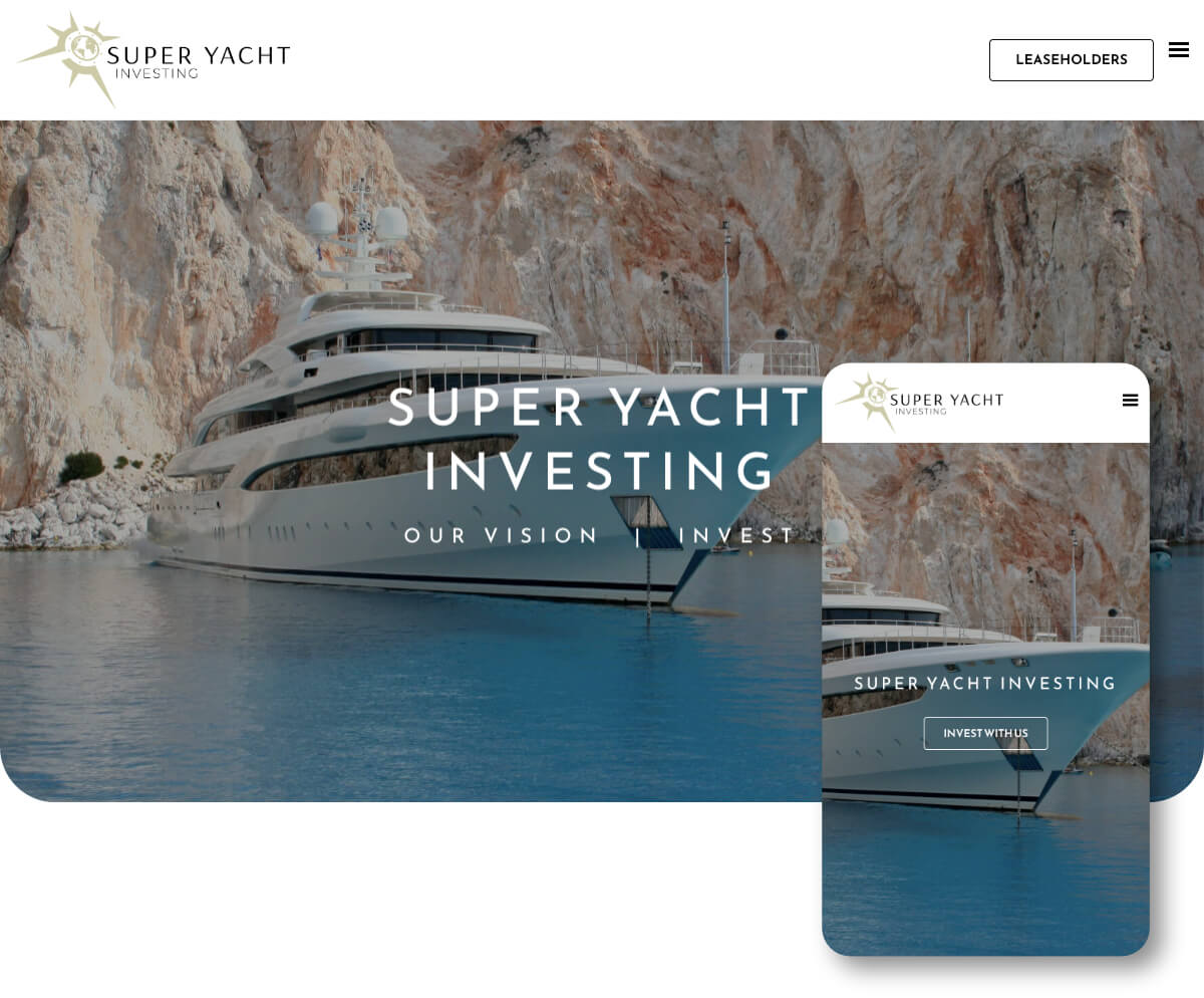 Super Yacht Investing | Toolkit Websites Portfolio