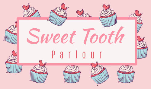 Sweet Tooth business card Super Cook business cardfront