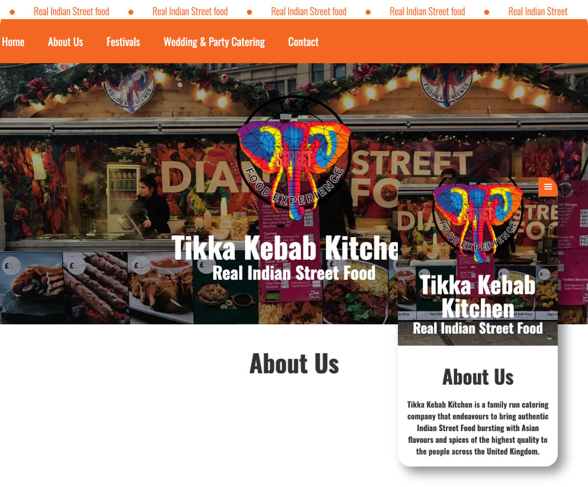 Tikka Kebab Kitchen | Toolkit Websites Portfolio