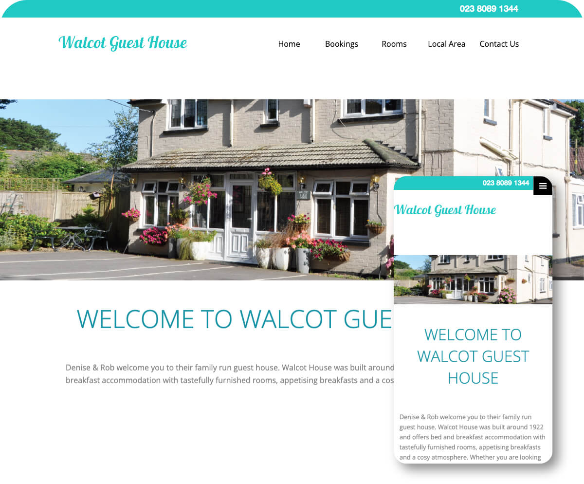 Walcot Guest House | Toolkit Websites Portfolio