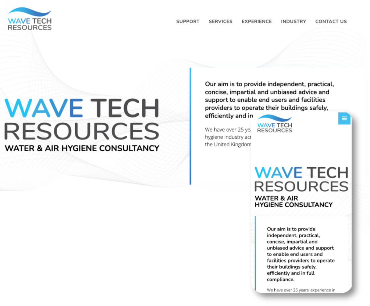 Wave Tech Resources | Toolkit Websites Portfolio