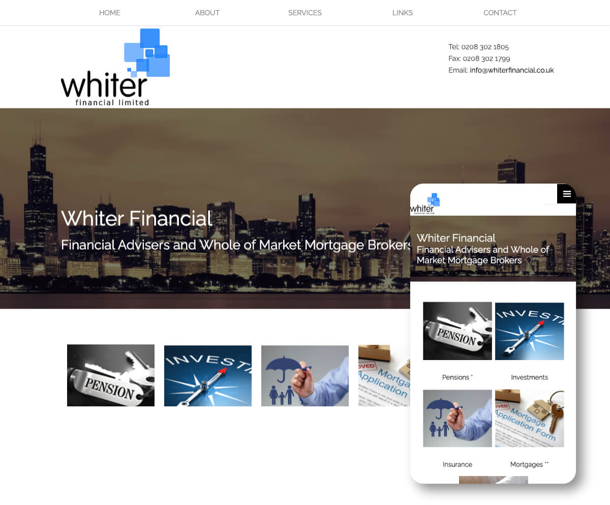 Whiter Financial LTD | Toolkit Websites Portfolio
