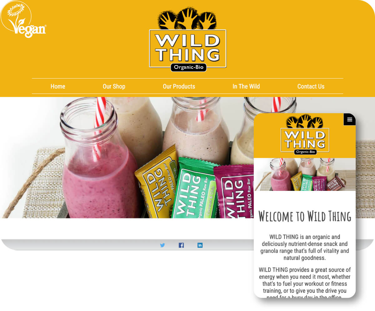 Wild Thing | Toolkit Websites Portfolio