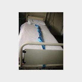 Webbing Bed Hand Ladder fitted to bed rail
