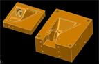 3D CAD models of Injection Mould tool inserts