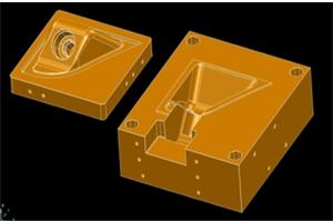 3D CAD models of Injection Mould tool inserts