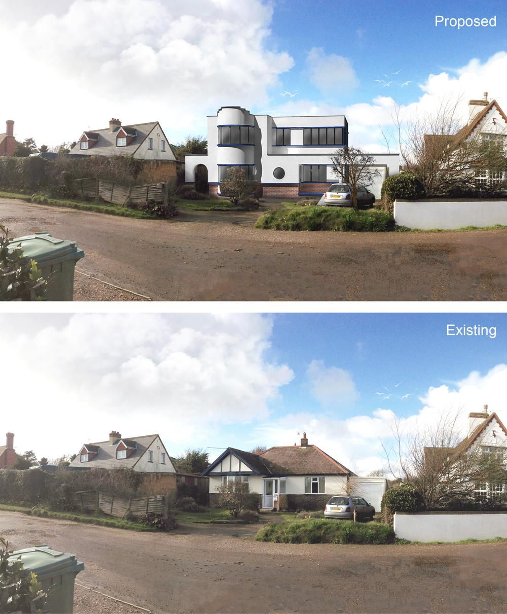 Vista, Freshwater, Isle of wight, architecture