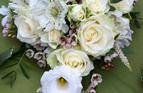 Teardrop Bridal bouquet.