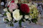David Austin rose centrepiece.